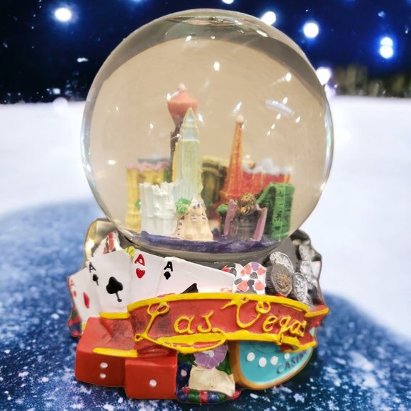 Las Vegas Snow Globe - Picture 2 of 6